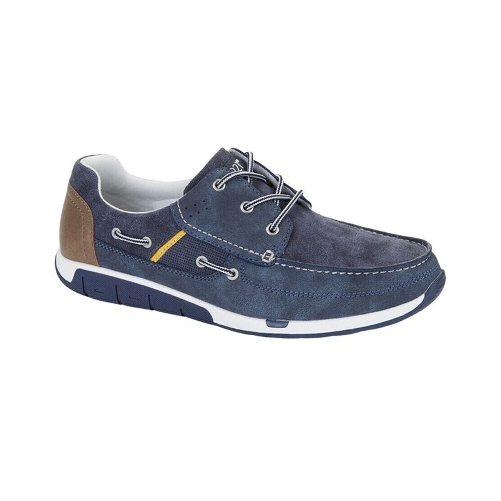 R21 Mens Boat Shoes / Navy